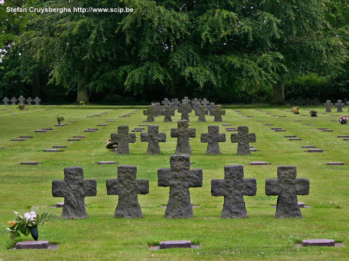 Cambe The German cemetery of Cambe is the largest war cemetery in Normandy. More than 21200 men are buried there. Stefan Cruysberghs